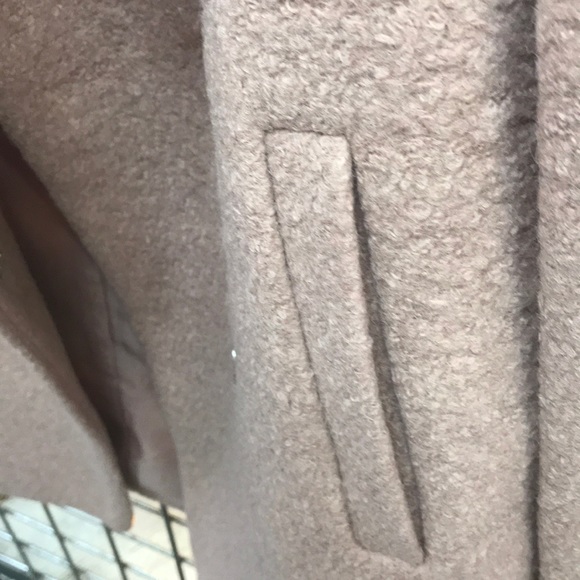 NWT,Kenneth Cole Wool Blend Bouclé Coat,blush - Picture 8 of 16